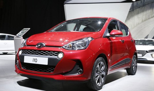Hình ảnh mẫu Hyundai i10.