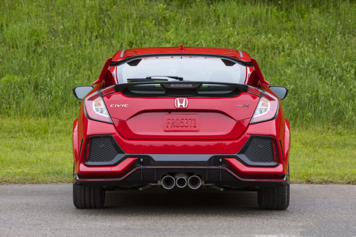 Hình ảnh mẫu Honda Civic Type R 2017.