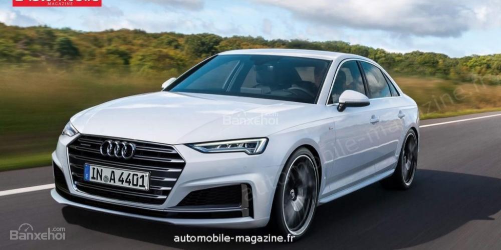 Audi A4 facelift 2019 lộ diện với kiểu dáng thể thao hơn.