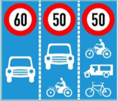 Các quy định về tốc độ cho các loại phương tiện Các quy định về tốc độ cho các loại phương tiện.