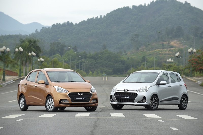 Ảnh tổng quan Hyundai Grand i10 2017