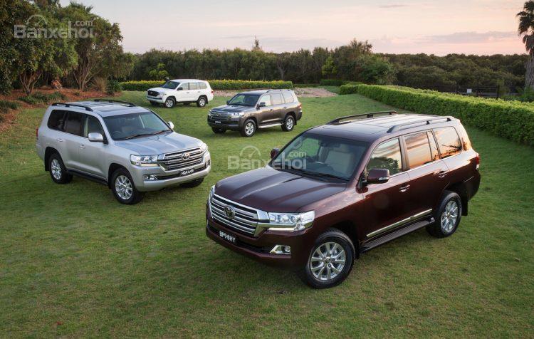 Toyota Land Cruiser bán chạy tại Úc, chiếm đến 10% doanh số toàn cầu.