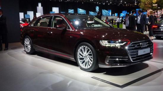 Hình ảnh mẫu Audi A8 2018.