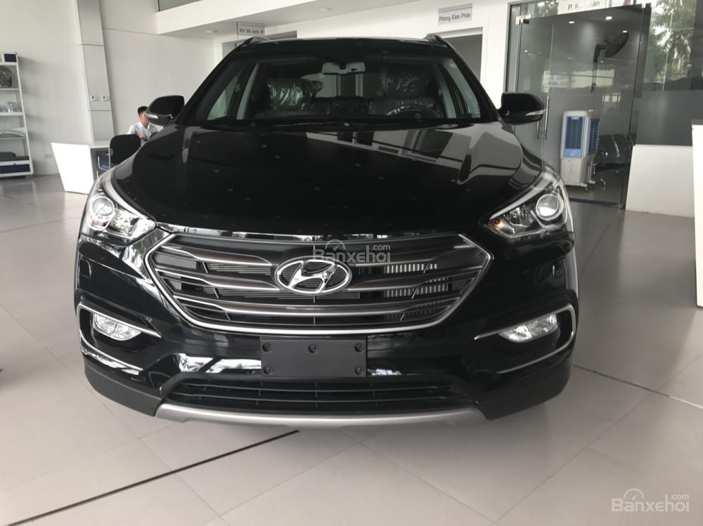 Hyundai Santafe 2017 máy dầu màu xanh đá  TC MOTOR HYUNDAI