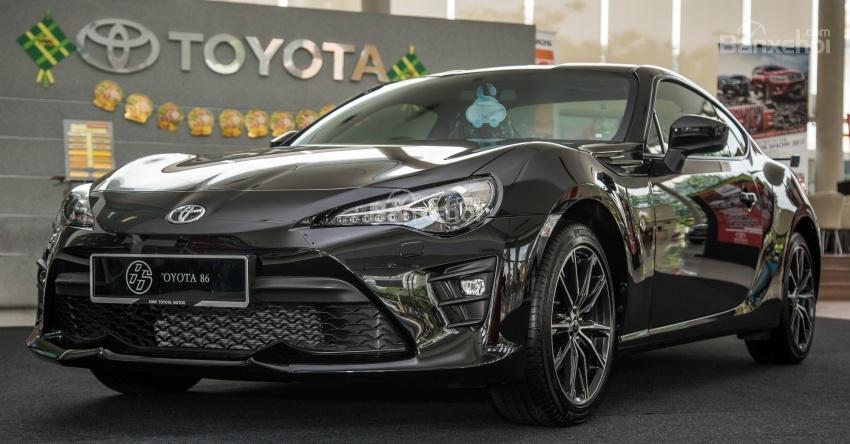 Xe thể thao Toyota 86 facelift khởi điểm từ 1,36 tỷ tại Malaysia.