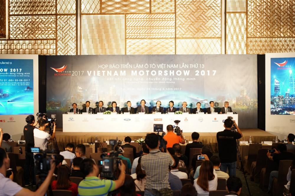 Họp báo triển lãm VMS 2017 Họp báo triển lãm VMS 2017.