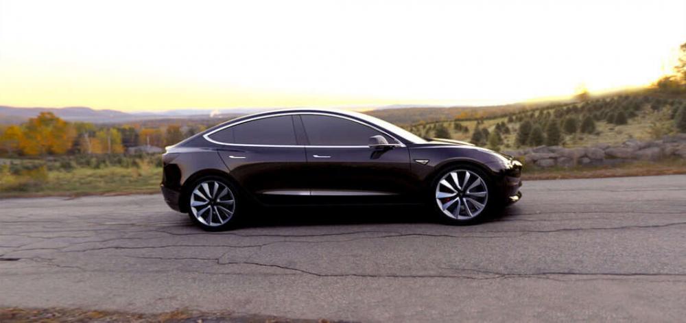 Hình ảnh của Model 3 do Tesla cung cấp.