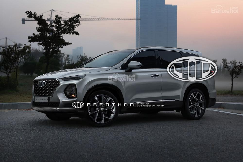 Xem ảnh phác họa Hyundai Santa Fe 2018 thế hệ mới nhất .