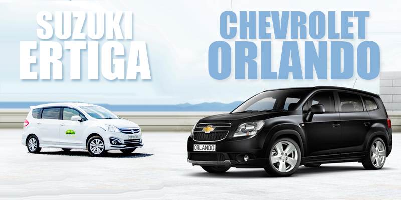 So sánh xe Suzuki Ertiga 2017 và Chevrolet Orlando 2016: Đại chiến MPV gia đình giá rẻ.