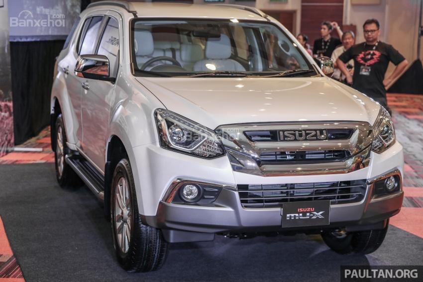 Isuzu MU-X facelift 2017 nhập tịch Malaysia với giá từ 940 triệu đồng a1