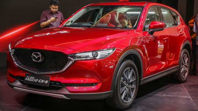 Hình ảnh mẫu Mazda CX-5 2017.