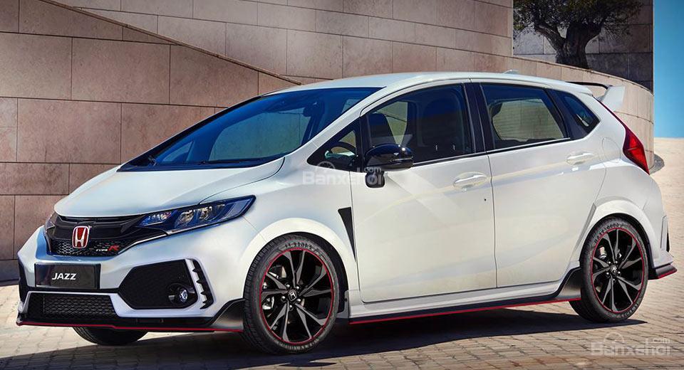 Chiêm ngưỡng Honda Jazz Type R - đối thủ mới của Ford Fiesta ST.