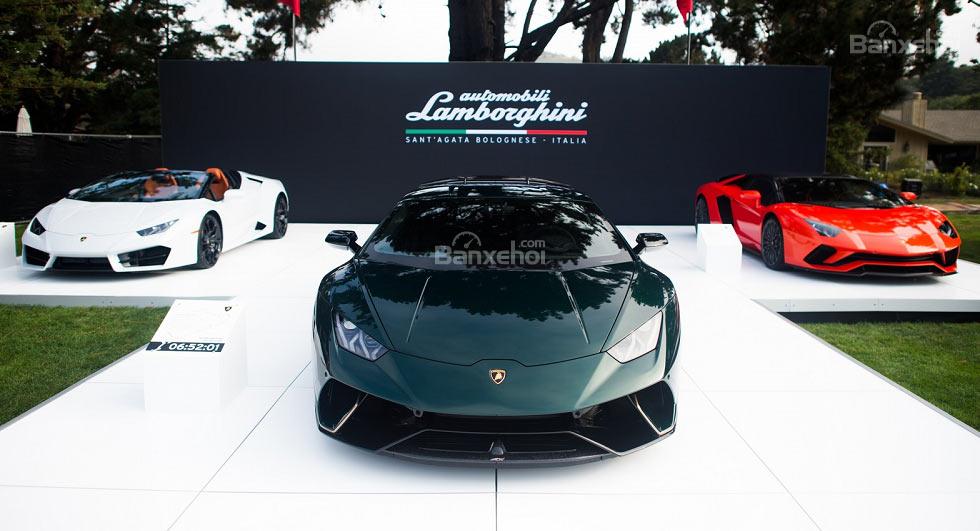 Lamborghini ra mắt 3 dòng xe độc tại lễ hội xe hơi Pebble Beach a1
