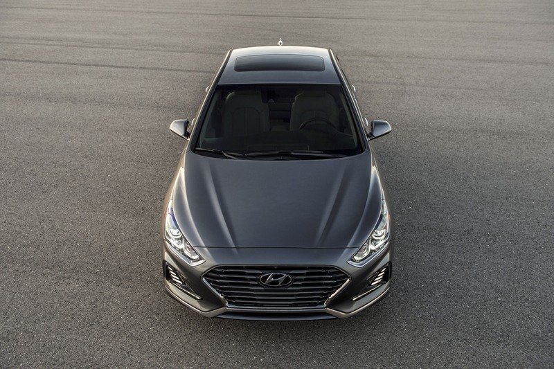 Đánh giá xe Hyundai Sonata 2018: Đầu xe.