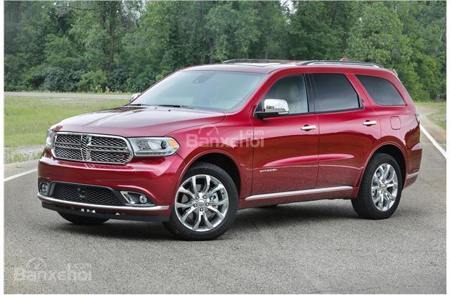ô tô Dodge Durango 2017 màu đỏ