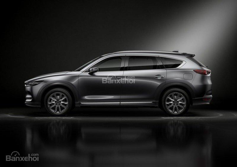 Đánh giá xe Mazda CX-8 2018 : Thân xe có kích thước chiều dài ngắn hơn so với Mazda CX-9