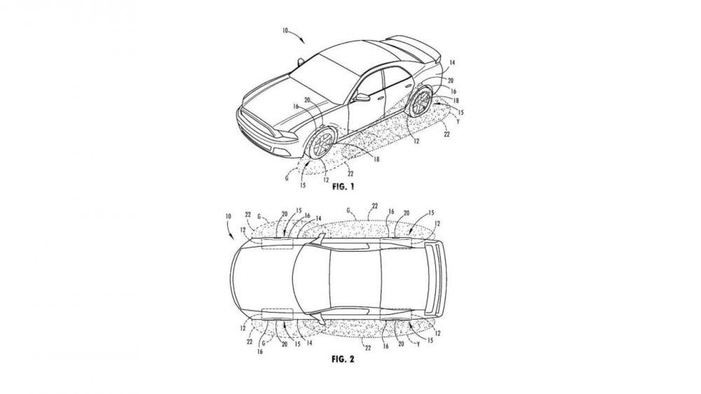 Ford sáng chế đèn gắn vào la-zăng để giám sát áp suất lốp a1