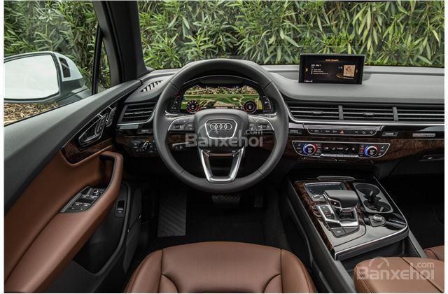 So sánh Audi Q5 và Audi Q7 2018 về các trang bị tiên nghi.