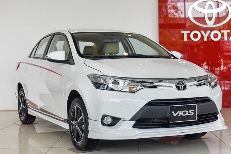 Toyota Vios vẫn dẫn đầu thị trường ô tô Việt trong tháng 9/2017.