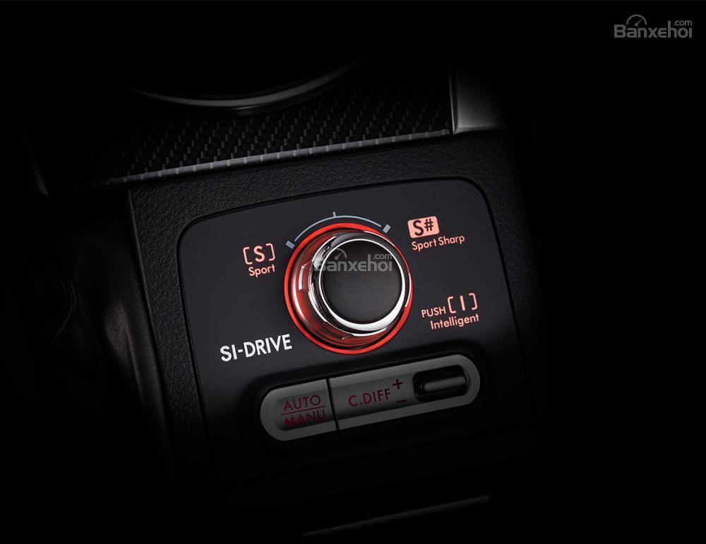  Subaru WRX STI 2018 sẵn có hệ thống chọn chế độ lái SI-Drive/