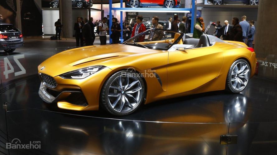 BMW Z4 concept màu vàng