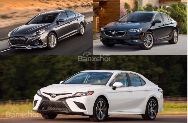 các mẫu xe đối thủ của Honda Accord 2018
