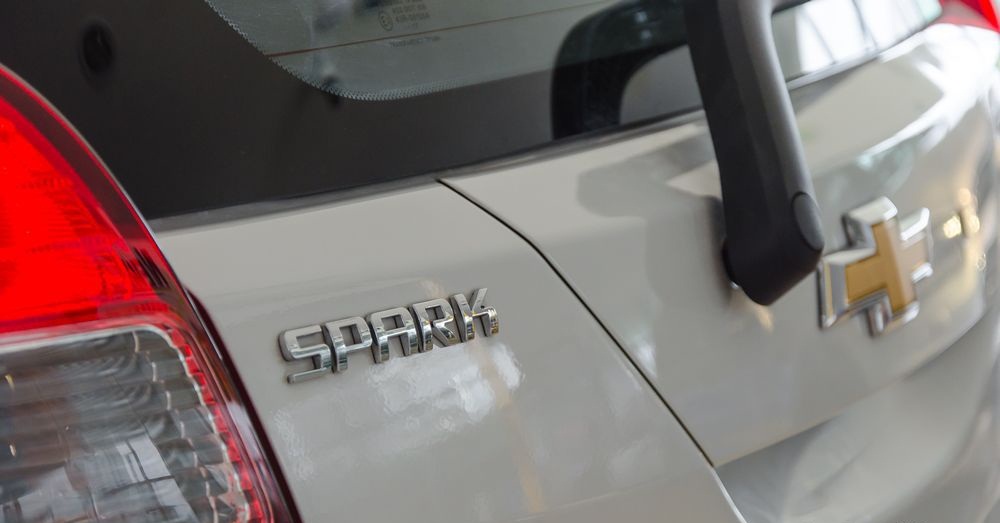 Ảnh chụp tên xe Chevrolet Spark 2018