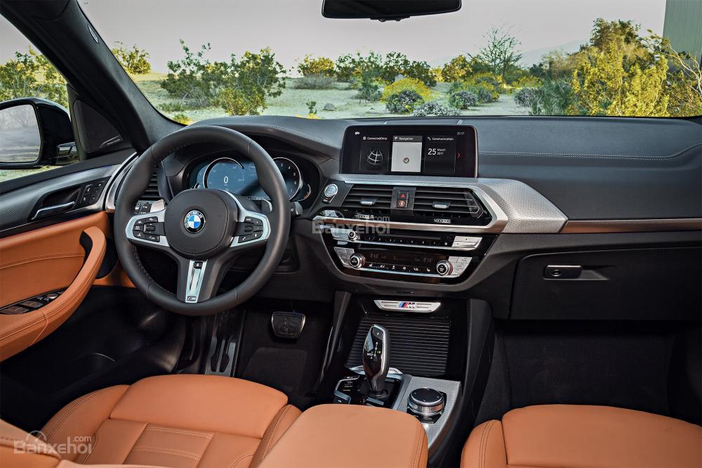 Đánh giá xe BMW X3 2018 về nội thất a1