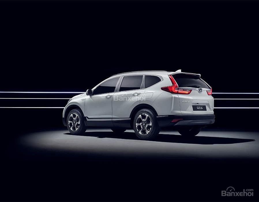 Đánh giá xe Honda CR-V Hybrid 2017 về không gian hành lý
