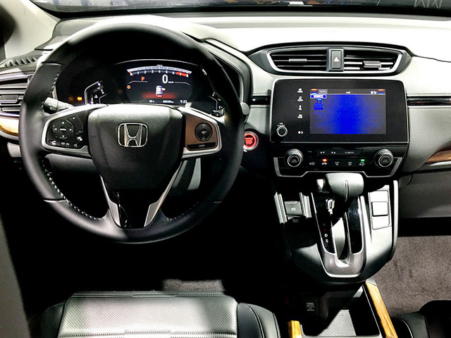 Thiết kế khoang nội thất Honda CR-V 7 chỗ 2018 .