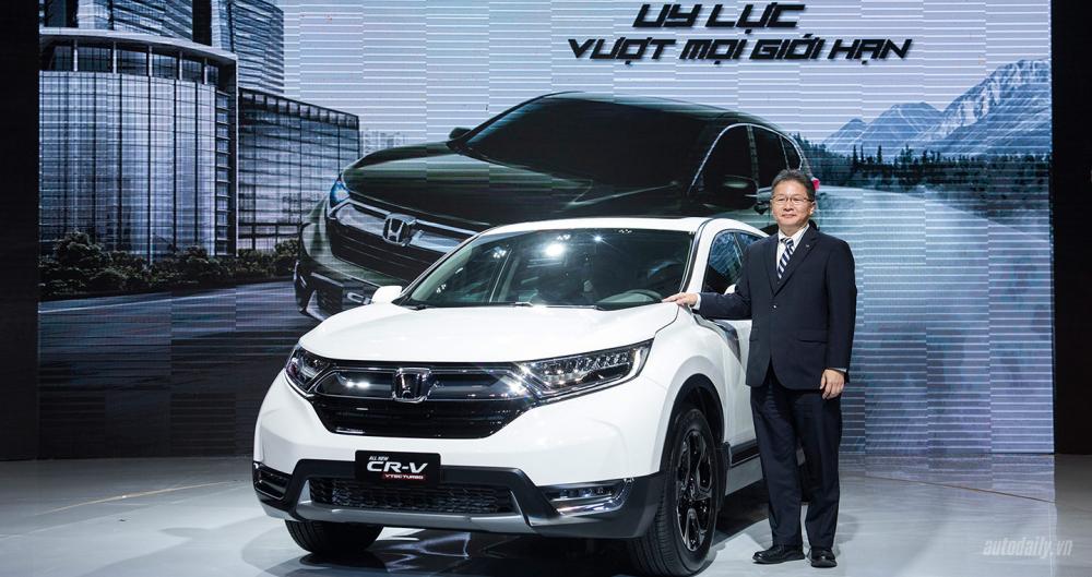 Honda CR-V 2018 mới có giá “lăn bánh” là bao nhiêu tại Việt Nam?.