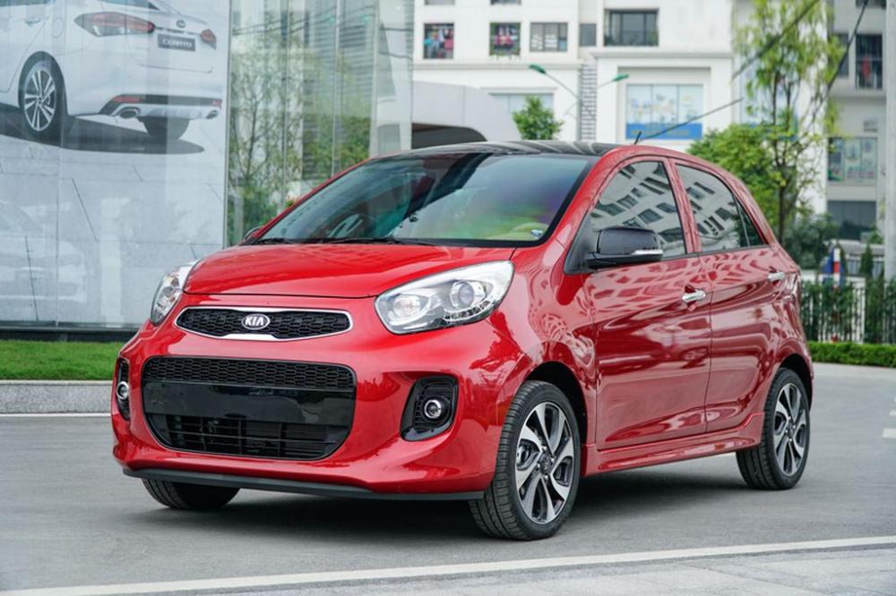 Ảnh chụp phía trước xe Kia Morning S 2018