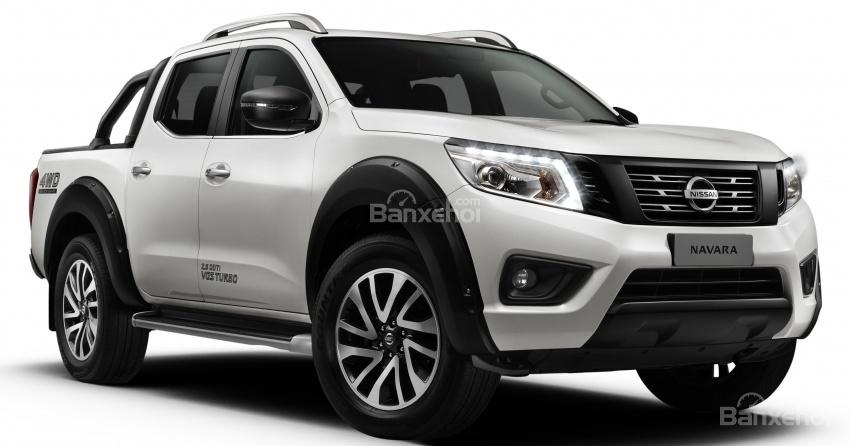 Thay đổi về ngoại thất của Nissan Navara Black Series