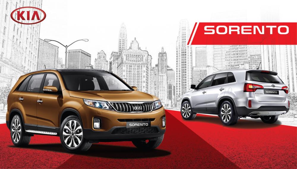 Kia Sorento 7 chỗ có thêm màu mới từ tháng 12/2017.