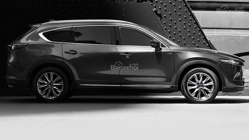 Mazda CX-9 2018 được trang bị mâm hợp kim.