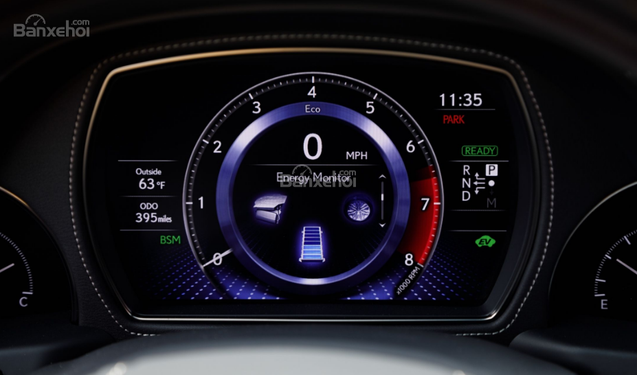 Đánh giá xe Lexus LS 2018 về hệ thống thông tin giải trí: Cụm đồng hồ phía sau vô lăng