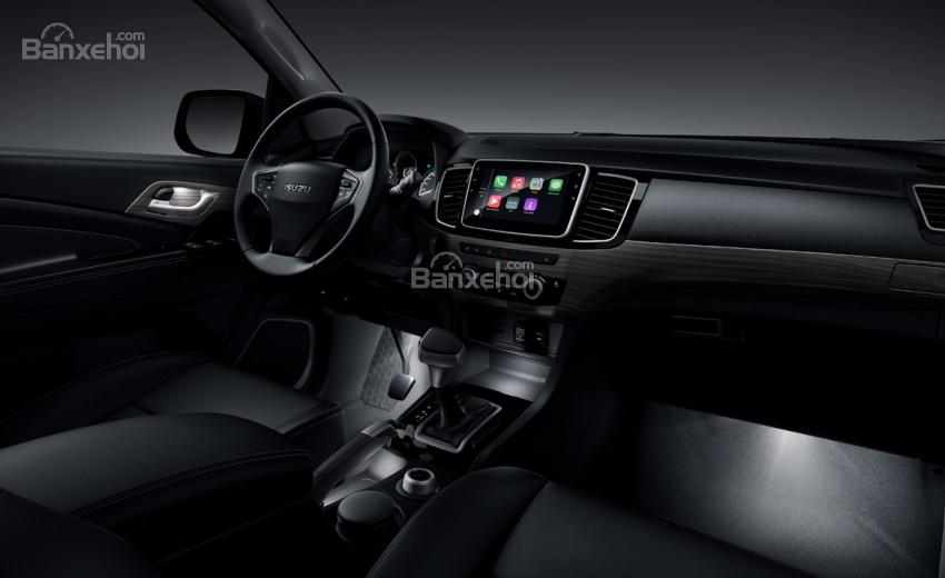 Thay đổi lớn nhất của Isuzu MU-X 2018 chính là khoang nội thất.
