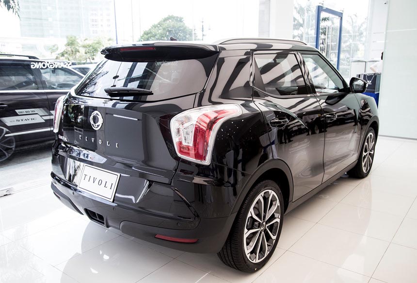 Ảnh chụp đuôi xe SsangYong Tivoli 2018