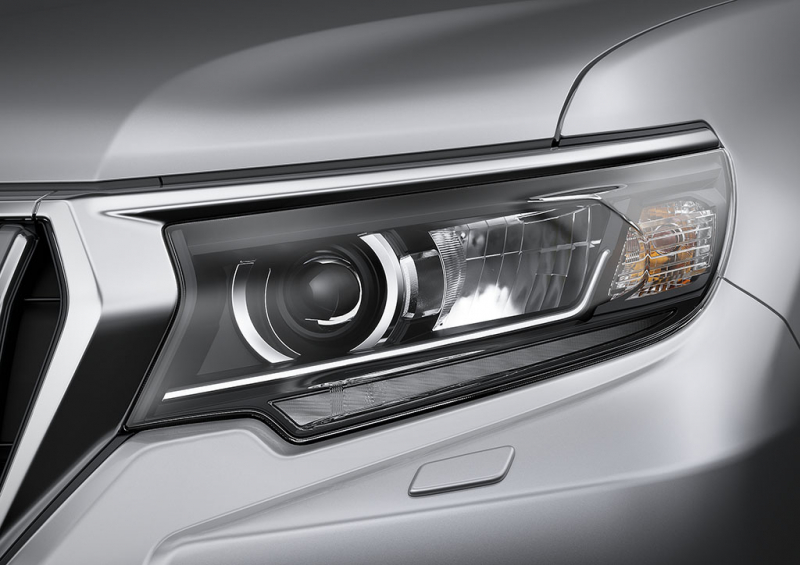 Đèn pha LED xe Toyota Land Cruiser Prado 2018