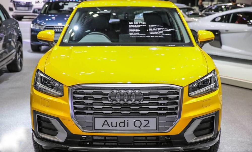 Ảnh chụp đầu xe Audi Q2 2018