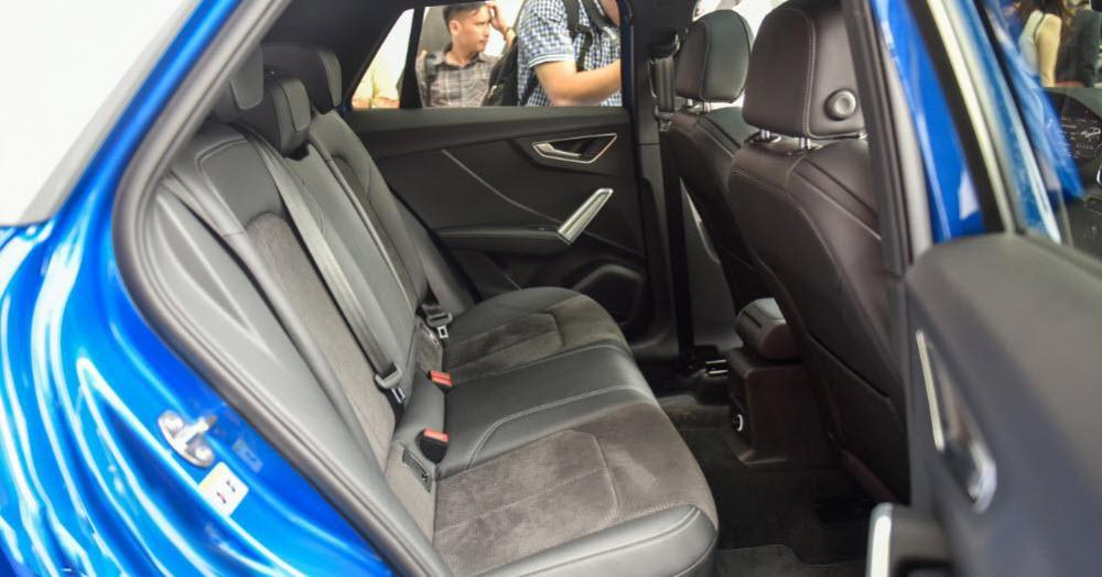 Ảnh chụp ghế sau xe Audi Q2 2018
