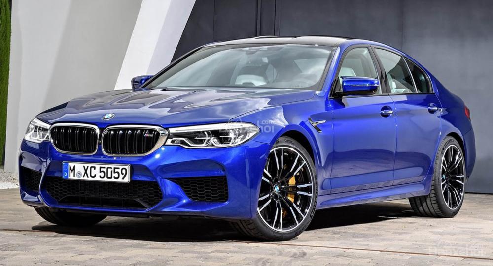 BMW M5 2018 thế hệ mới công bố cấu hình online cho khách Mỹ.