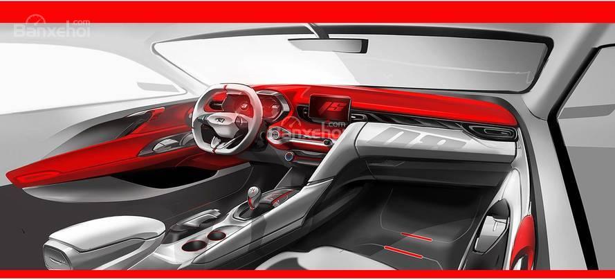 Hothatch Hyundai Veloster 2019 nhá hàng khoang cabin đầy sắc màu/