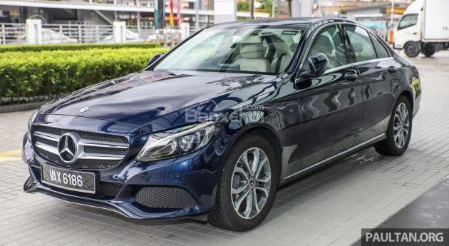 Mercedes-Benz C180 Avantgarde có giá từ 1,31 tỷ đồng tại Malaysia.