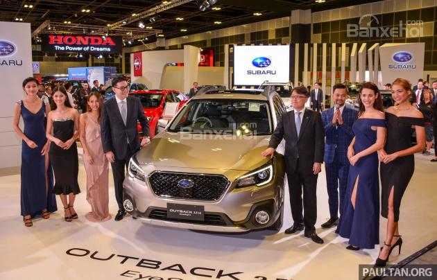 Subaru Outback facelift và XV 2.0 trình làng tại triển lãm Singapore 2018.