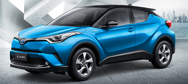 Toyota C-HR 2018 cập bến Thái Lan với giá từ 696 triệu đồng.