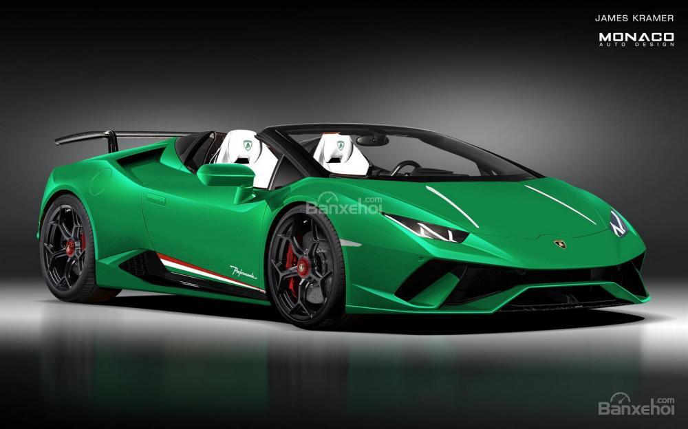 Lamborghini Huracan Performante Spyder 2019 xác nhận ngày ra mắt