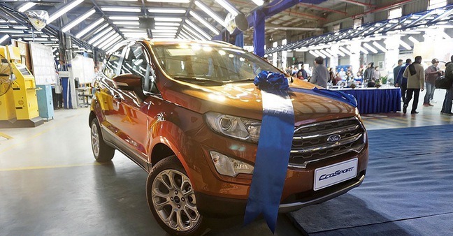 Ấn Độ xuất khẩu hơn 90.000 chiếc Ford Ecosport trong năm tài khóa 2018 1a