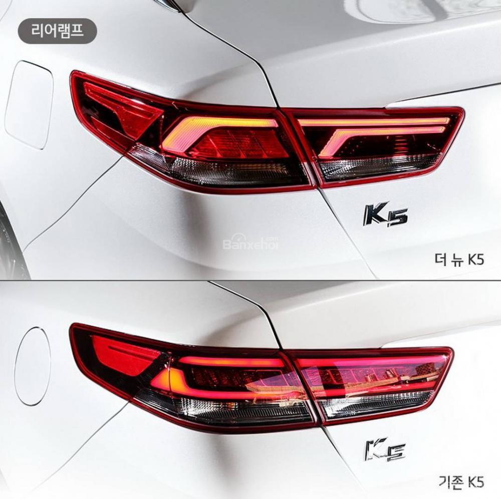 So sánh sự khác biệt giữa thiết kế của Kia Optima/ K5 thế hệ mới và cũ - Ảnh 4.