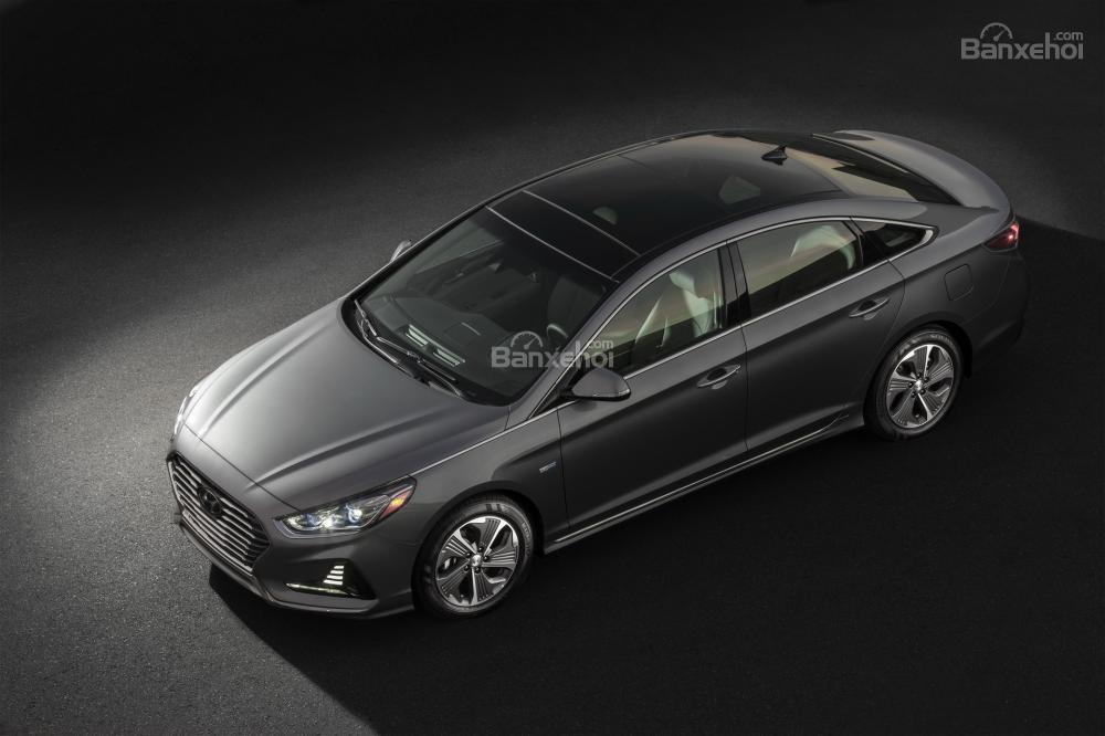 Hyundai Sonata Hybrid và PHEV 2018 ra mắt triển lãm Chicago a4
